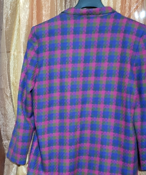 Previously loved plaid J'ENVIE SPORT Blazer - Picture 3 of 10